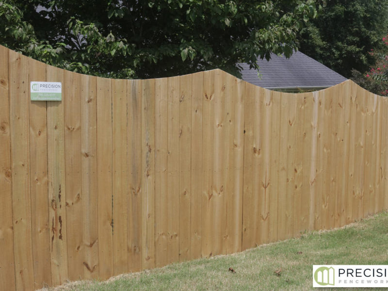 wood privacy fence68
