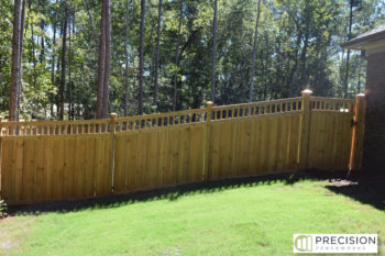 the buckhead wood fence